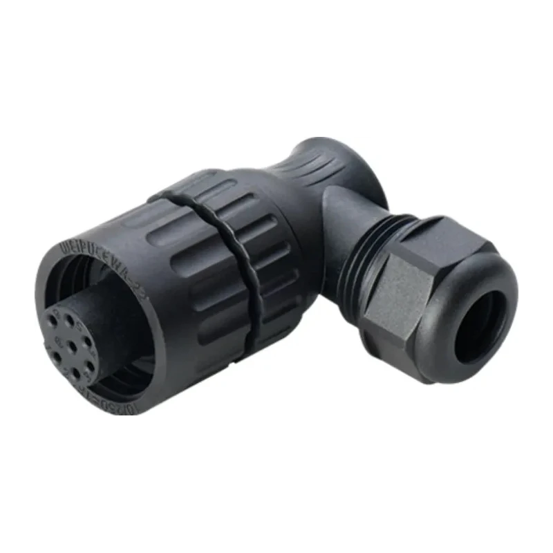 RS PRO Circular Connector, 7 Contacts, Cable Mount Plug, Female, IP67, Threaded Coupling, 250V, 10A, Polyamide 66 Housing