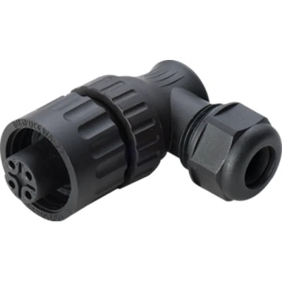RS PRO Industrial Circular Connector Cable Mount Female Plug, 4 Contacts, 16A, IP67, 400V, Threaded Coupling 210-7315
