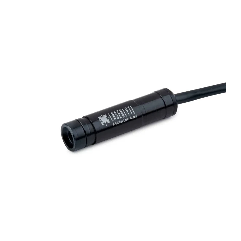 Global Laser Flexible Green Laser Module 515 nm 10 mW Dot Pattern 3.5-5V Supply 3118-05-000