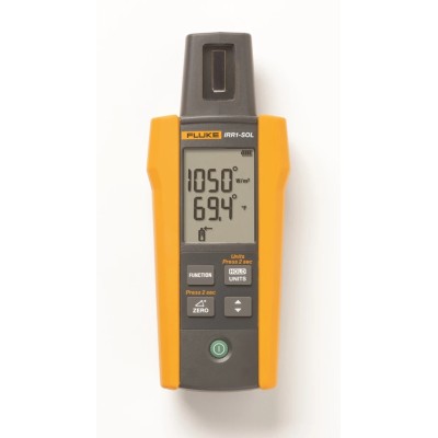 Fluke Solar Power Meter with Integrated Compass and Thermometer 1400 W/m² Maximum Light Level FLK-IRR1-SOL