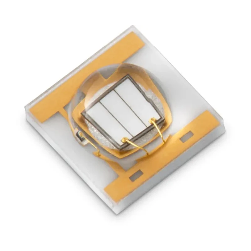 Wurth Elektronik WL-SUMW Series UV LED 365 nm, 700 mW, 130° Viewing Angle, 2-Pin Surface Mount 15335337AA350