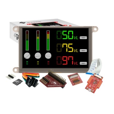 4D Systems 5 in TFT Display Module with Integrated Capacitive Touch Panel SK-4Discovery-50
