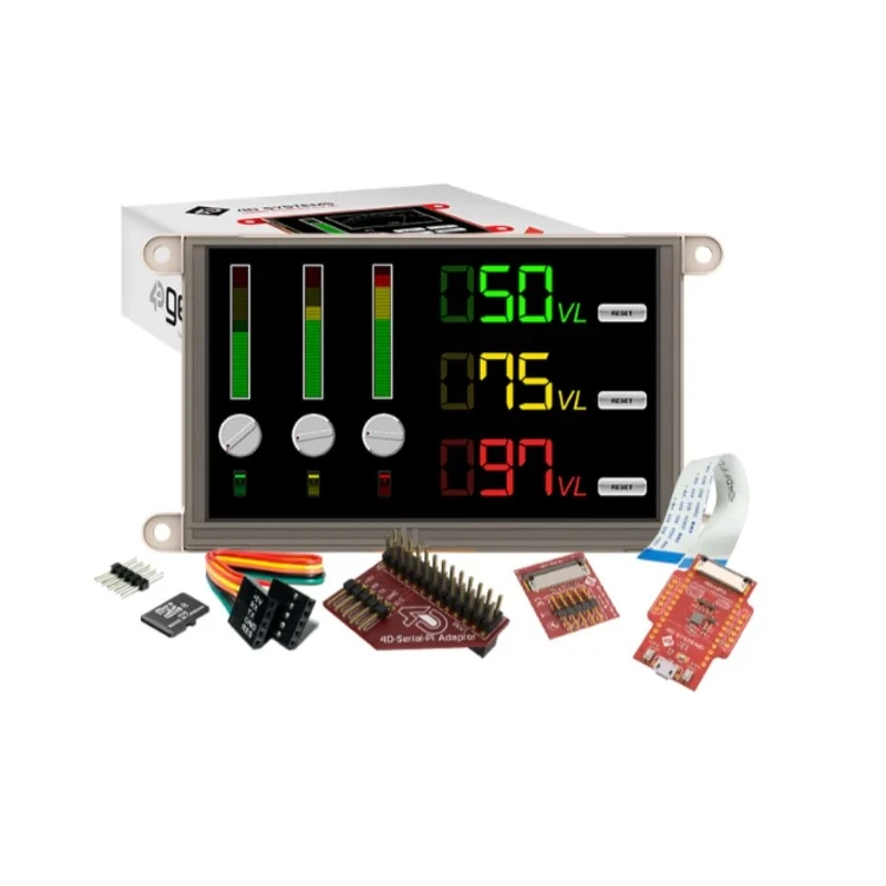 4D Systems 5 in TFT Display Module with Integrated Capacitive Touch Panel SK-4Discovery-50