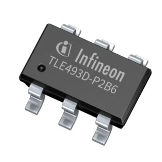 Infineon 3 Axis Digital Motion Sensor Module Surface Mount I2C Interface TSOP Package 6-Pin TLE493DP2B6A3HTSA1