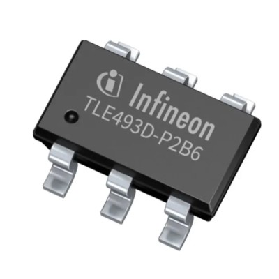 Infineon 3 Axis Digital Motion Sensor Module Surface Mount I2C Interface TSOP Package 6-Pin TLE493DP2B6A3HTSA1