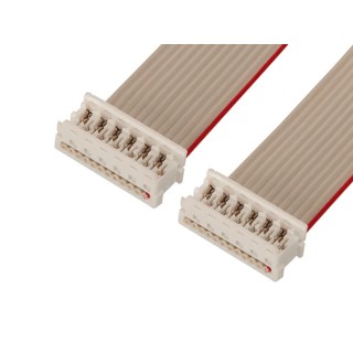 Molex Picoflex Series Ribbon Cable 12 Contacts Female Picoflex IDC to Female Picoflex IDC 500mm 92315-1250