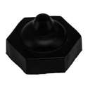Arcolectric (Bulgin) Ltd Toggle Switch Boot Black Nitrile UL CSA ENEC A0539MOAAA