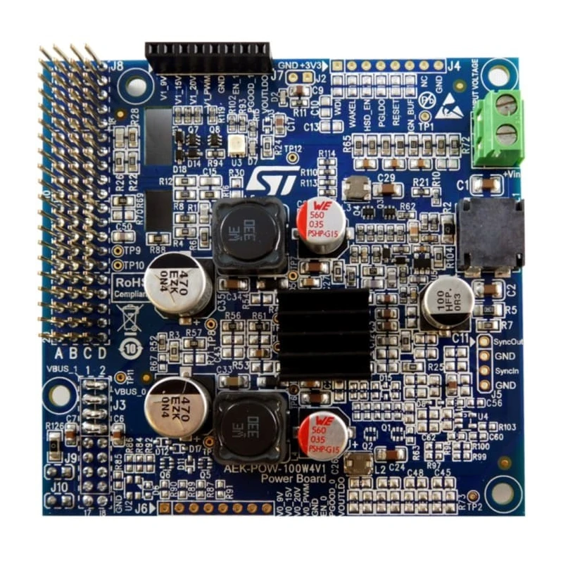 STMicroelectronics DC-DC Converter Evaluation Board AEK-POW-100W4V1 for L5964 AEK-POW-100W4V1