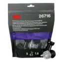 3M 1.6 mm Air Tool Accessory Atomizing Head for Spray Gun, 5 Piece 26716