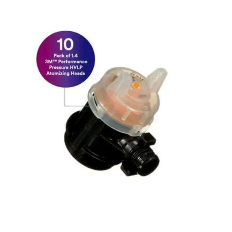 3M 1.4 mm Performance Pressure HVLP Air Tool Accessory Atomizing Head for Spray Gun 26814
