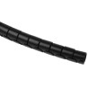 RS PRO Spiral Cable Wrap Black Nylon 15 mm Diameter 16 mm Maximum Bundle Diameter 0.8 mm Wall Thickness 5 m Length 210-8588