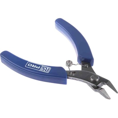 RS PRO Flush Cable Cutter Side Cutter 10mm Jaw Width, 110mm Overall Length PVC Handle 536-329