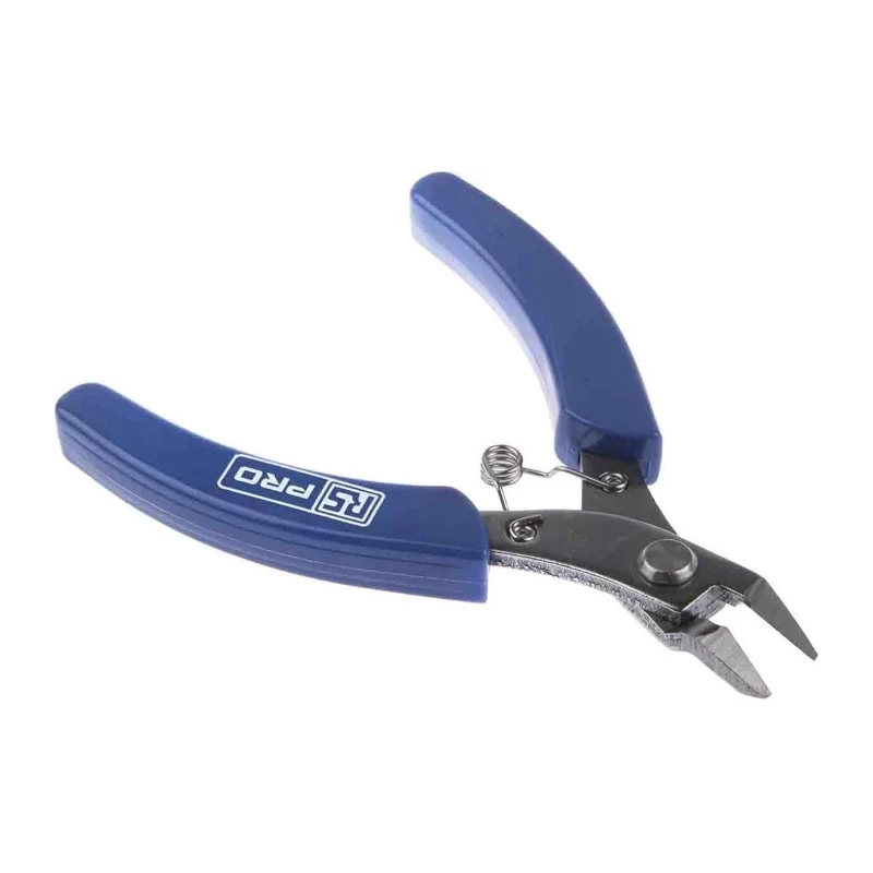 RS PRO Flush Cable Cutter Side Cutter 10mm Jaw Width, 110mm Overall Length PVC Handle 536-329