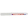 Edding White 4 mm Paint Marker Pen for use with Rubber Surfaces, Plastic, Metal 8750-1-4049