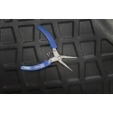 RS PRO Stainless Steel Flat Nose Plier, 130mm Overall Length, 25mm Jaw, Plastic Handle, Chrome Plated Finish 536-341