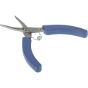 RS PRO Stainless Steel Flat Nose Plier, 130mm Overall Length, 25mm Jaw, Plastic Handle, Chrome Plated Finish 536-341