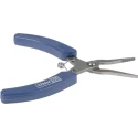 RS PRO Stainless Steel Flat Nose Plier, 130mm Overall Length, 25mm Jaw, Plastic Handle, Chrome Plated Finish 536-341