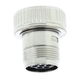 TE Connectivity Circular Connector 7 Contacts Cable Standard Plug Male CMC Series 208716-1