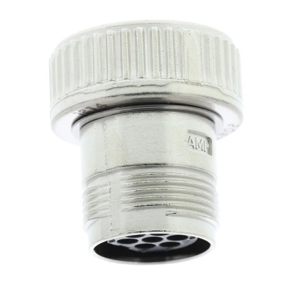 TE Connectivity Circular Connector 7 Contacts Cable Standard Plug Male CMC Series 208716-1