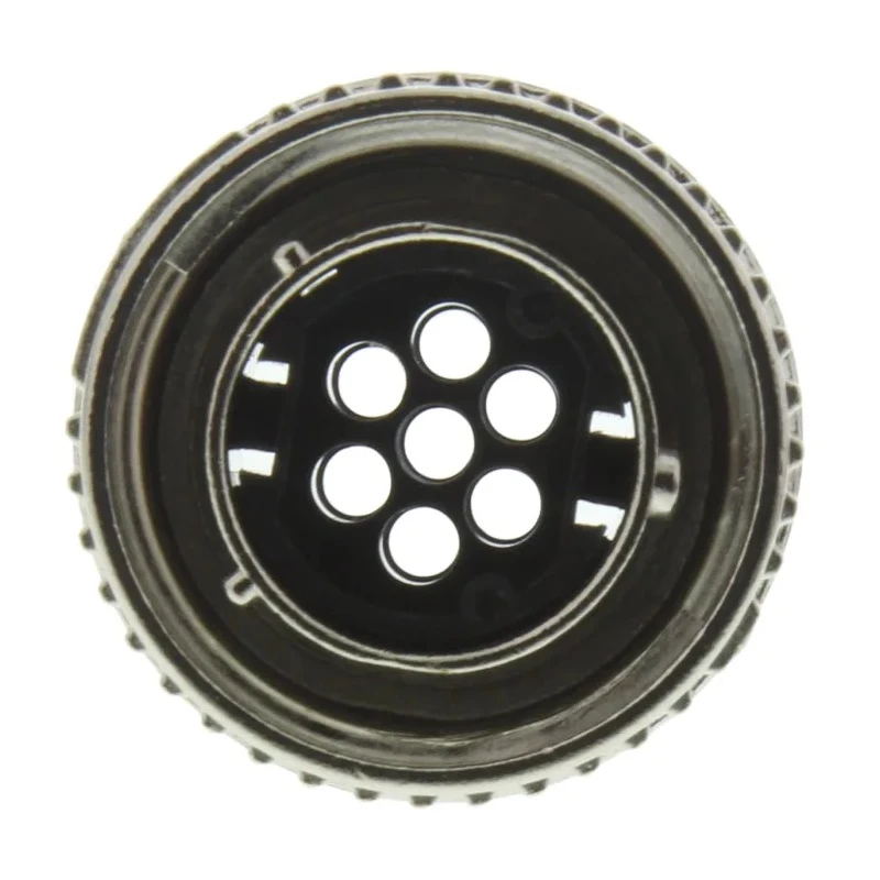 TE Connectivity Circular Connector 7 Contacts Cable Standard Plug Male CMC Series 208716-1