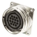 TE Connectivity Circular Connector, 14 Contacts, Panel Mount, Socket, Female, Standard Size, 600V, 13A, CMC Series 208487-1