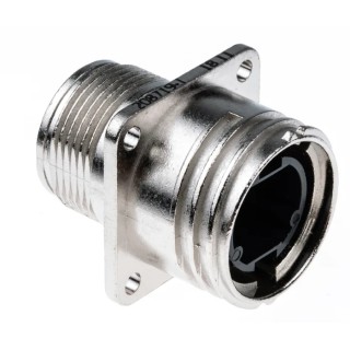 TE Connectivity Circular Connector 5 Contacts Panel Mount Socket Male 600V 13A CMC Series 208719-1