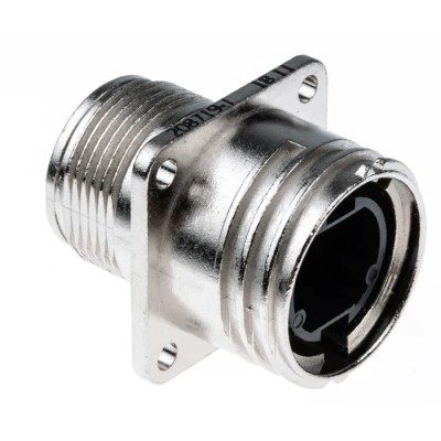 TE Connectivity Circular Connector 5 Contacts Panel Mount Socket Male 600V 13A CMC Series 208719-1