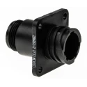 TE Connectivity Circular Connector 4 Contacts Panel Mount Socket Male CPC Series 600V 11mm 206061-2