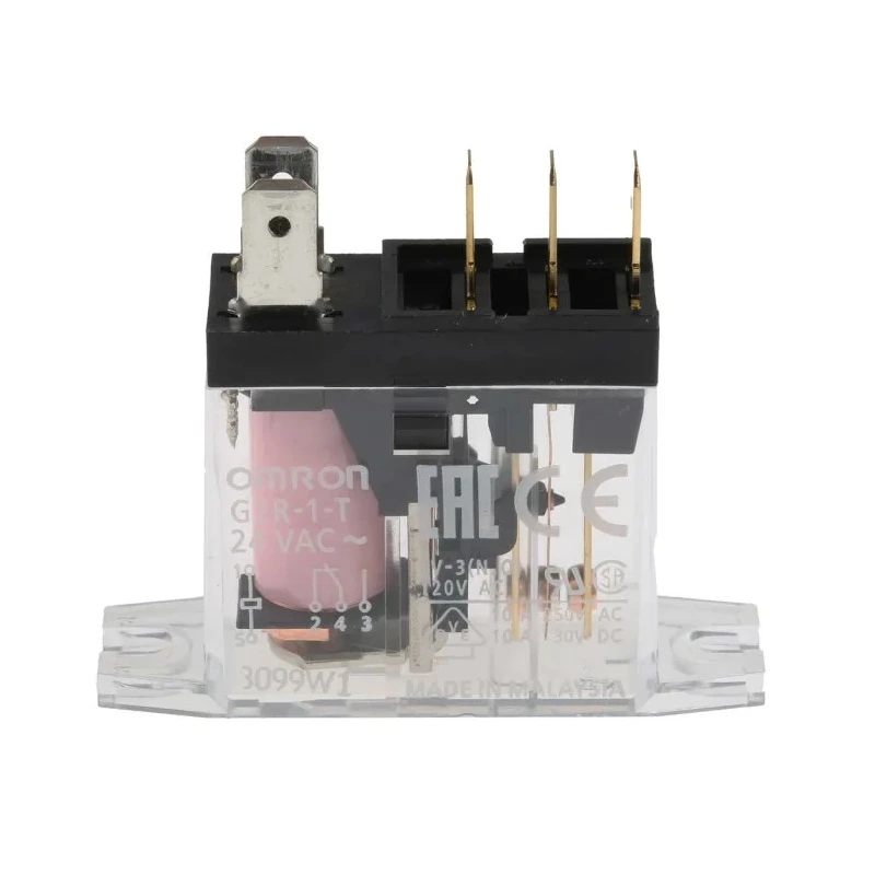 Omron Panel Power Relay 24V AC Coil 10A Switching Current SPDT G2R-1-T AC24