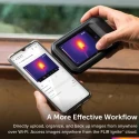 FLIR Thermal Imaging Camera with WiFi, 300°C Max Temperature, 128 x 96 Pixel Detector, 3.5-Inch FLIR C3-X (incl. Wi-Fi)