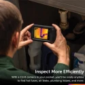 FLIR Thermal Imaging Camera with WiFi, 300°C Max Temperature, 128 x 96 Pixel Detector, 3.5-Inch FLIR C3-X (incl. Wi-Fi)