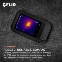 FLIR Thermal Imaging Camera with WiFi, 300°C Max Temperature, 128 x 96 Pixel Detector, 3.5-Inch FLIR C3-X (incl. Wi-Fi)