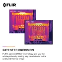 FLIR Thermal Imaging Camera with WiFi, 300°C Max Temperature, 128 x 96 Pixel Detector, 3.5-Inch FLIR C3-X (incl. Wi-Fi)