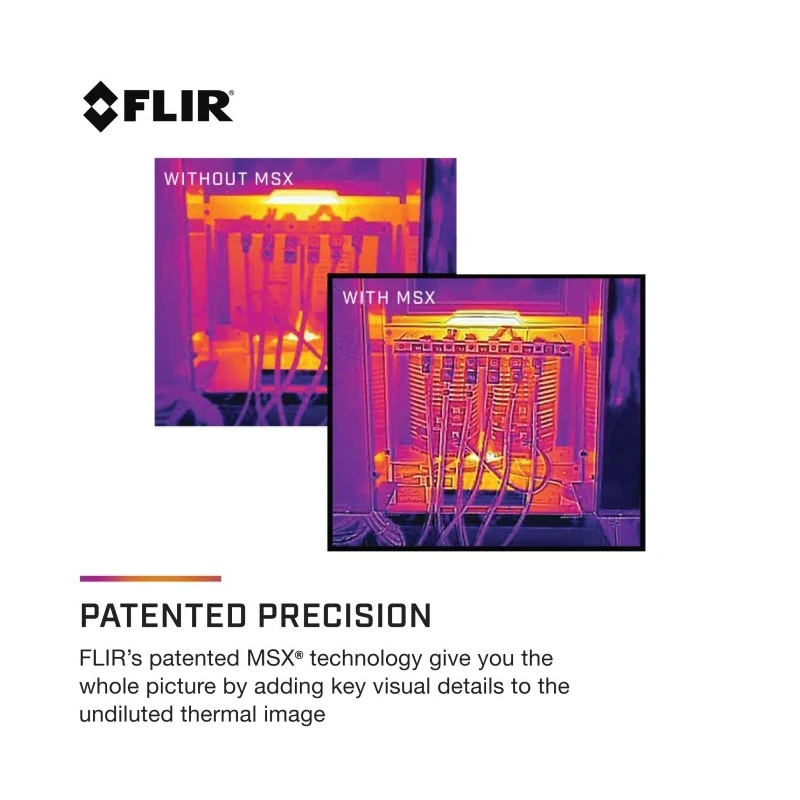 FLIR Thermal Imaging Camera with WiFi, 300°C Max Temperature, 128 x 96 Pixel Detector, 3.5-Inch FLIR C3-X (incl. Wi-Fi)