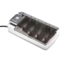 Panasonic RS PRO Multi Battery Charger for NiMH and NiCd 1.2V and 9V Batteries, 120mA Maximum Charge Current, EU UK 536-489