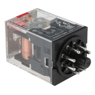 Omron Power Relay DPDT 230V AC Coil 10A Switching Current Plug-In MKS2PI 230VAC