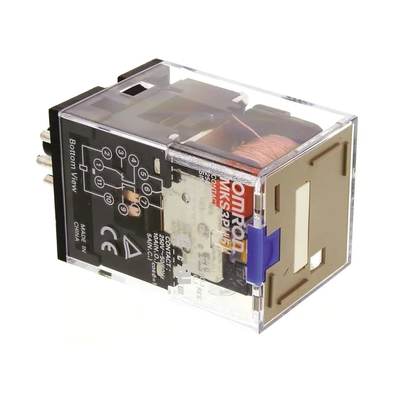 Omron PCB Relay 12V dc Coil 10A Switching Current 3PDT MKS3PI-5 12VDC
