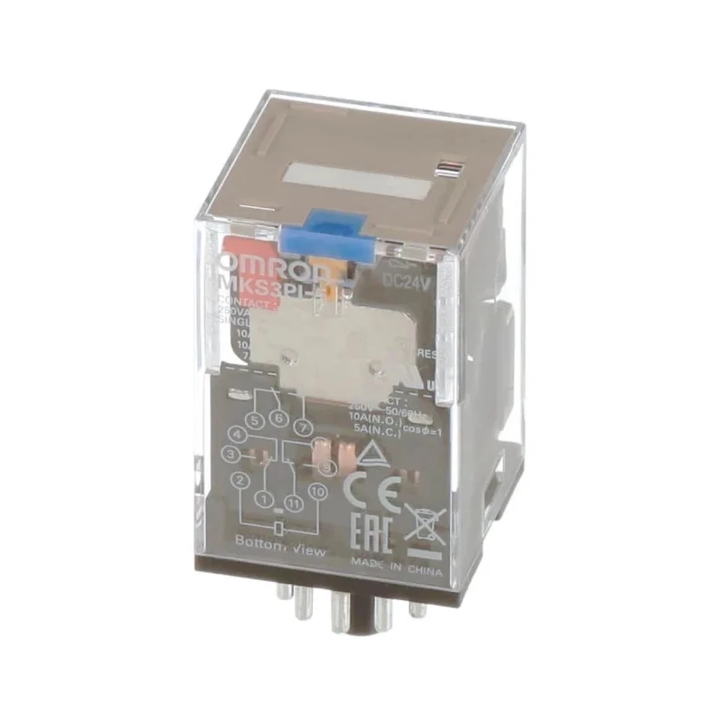 Omron PCB Relay 12V dc Coil 10A Switching Current 3PDT MKS3PI-5 12VDC
