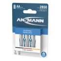 Ansmann Nickel Metal Hydride Rechargeable AA Battery 1.2 V 2.85 Ah Pack of 4 5035092