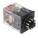 Omron Power Relay 230V AC Coil, 10A Switching Current, 3PDT Plug-In Terminal MKS3PI-5 230VAC