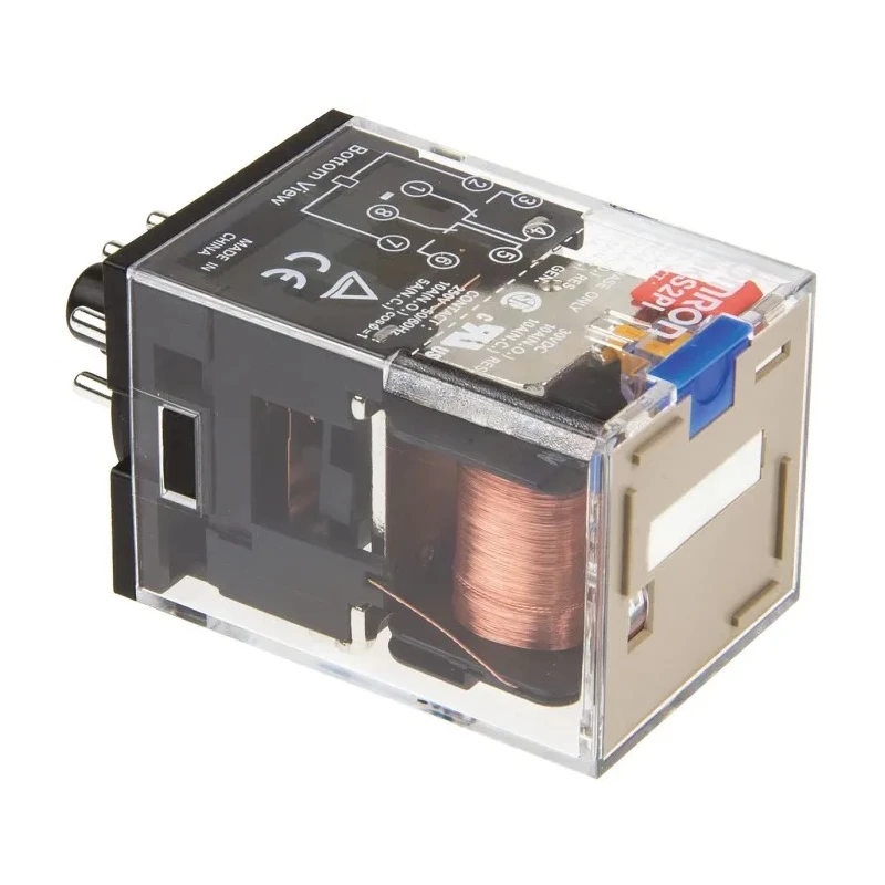 Omron Power Relay 24V DC Coil 10A Switching Current DPDT MKS2PI 24VDC