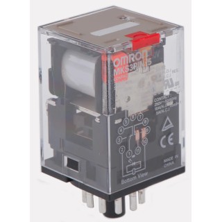 Omron PCB Power Relay 110V AC Coil, 10A Switching Current, 3PDT Contact Configuration MKS3PIN-5 110VAC