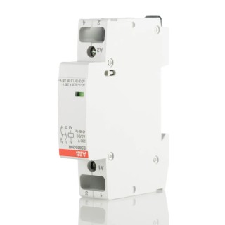 ABB 2-Pole Safety Installation Contactor 230V AC Coil, 20 A, 4.6 kW, DIN Rail Mount ESB20