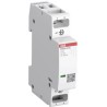 ABB 2-Pole Safety Contactor with 24V Coil, 20 A, 1.3 kW Power Rating, DIN Rail Mount ESB20