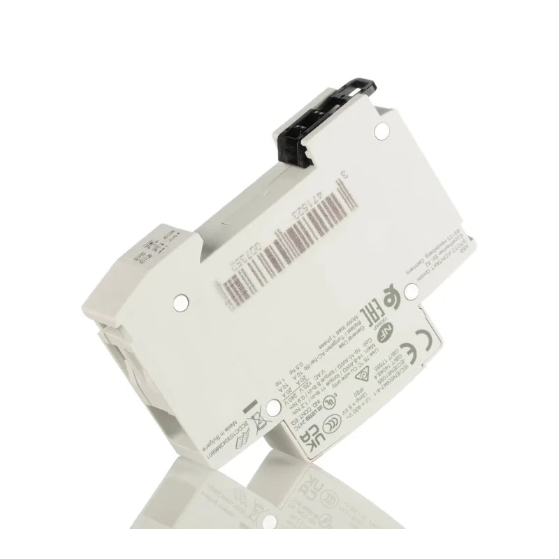 ABB 2-Pole Safety Contactor with 24V Coil, 20 A, 1.3 kW Power Rating, DIN Rail Mount ESB20