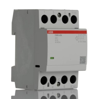 ABB ESB63 Contactor 4-Pole 63 A 43.6 kW 230V AC/DC Coil 4 NO 400V AC ESB63