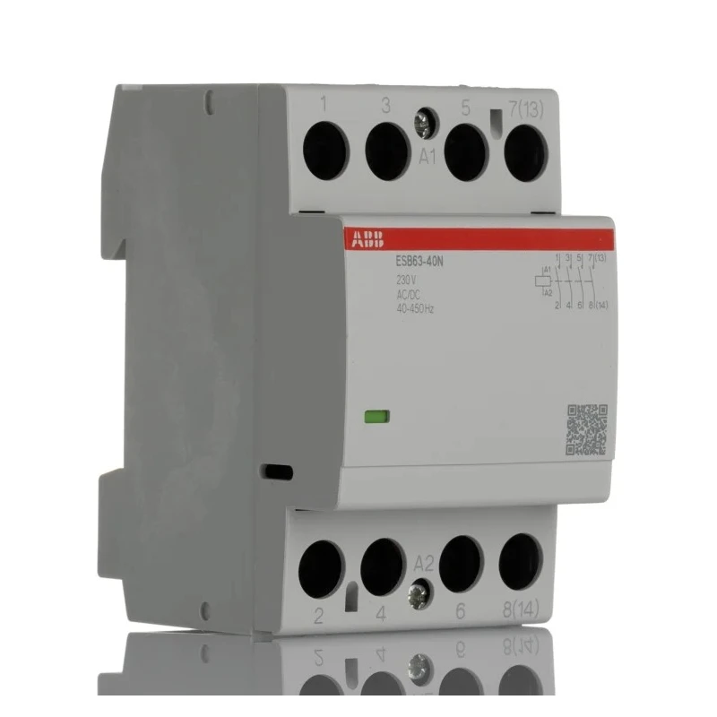 ABB ESB63 Contactor 4-Pole 63 A 43.6 kW 230V AC/DC Coil 4 NO 400V AC ESB63