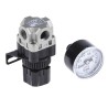 SMC Pneumatic Regulator G 1/4, 0.05 to 0.85 MPa Adjustable Outlet Pressure, 60 L/min Flow Rate ARX20