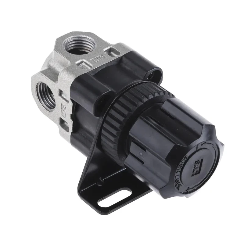 SMC Pneumatic Regulator G 1/4, 0.05 to 0.85 MPa Adjustable Outlet Pressure, 60 L/min Flow Rate ARX20