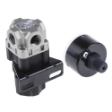 SMC Pneumatic Regulator G 1/4, 0.05 to 0.85 MPa Adjustable Outlet Pressure, 60 L/min Flow Rate ARX20